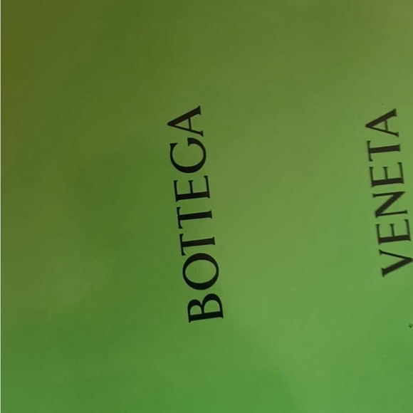 Bottega Veneta White and Green Dust Bag - Picture 4 of 5